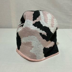 Pink & Black Camo Hat